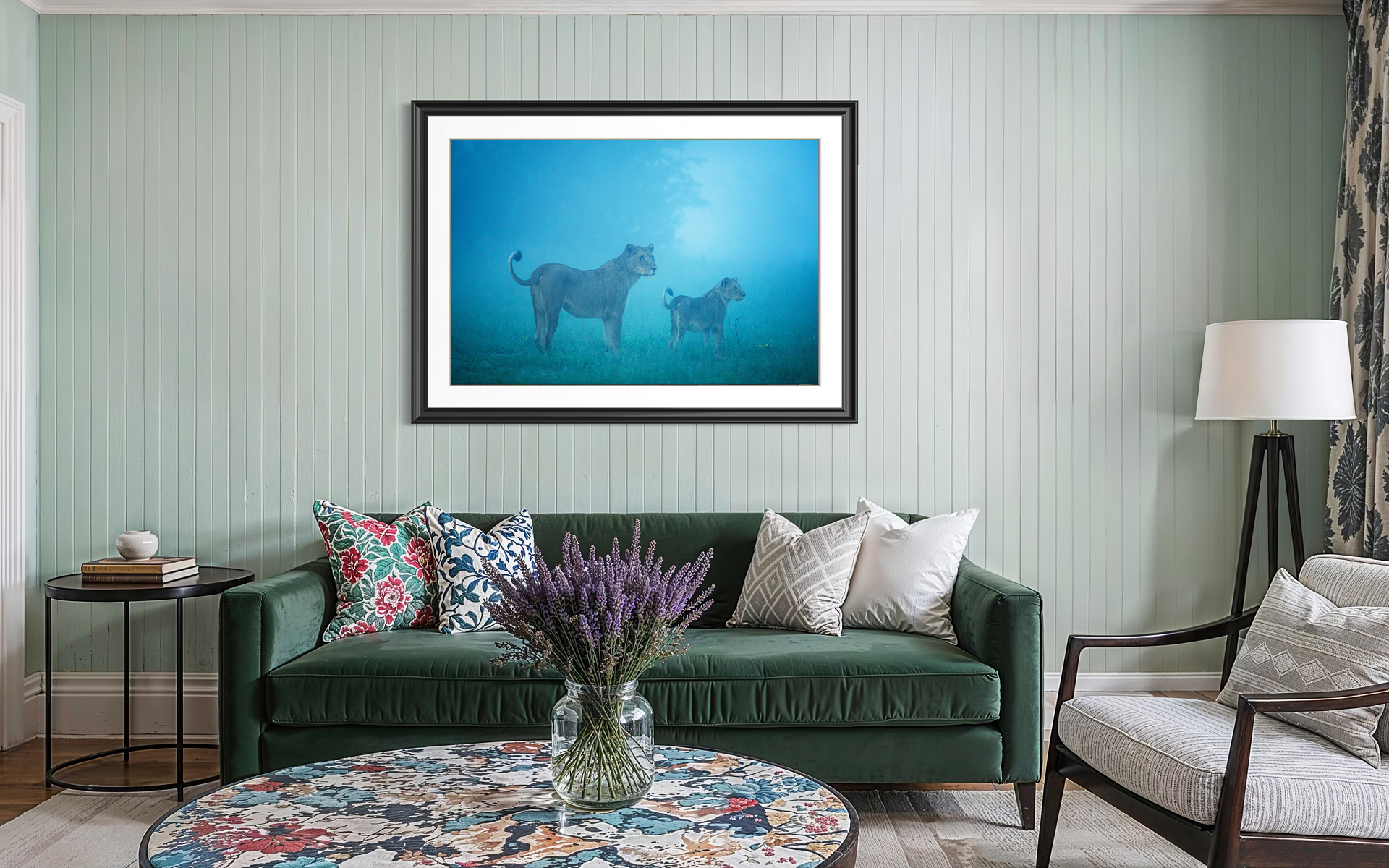 Lions in the Mist - Image 2